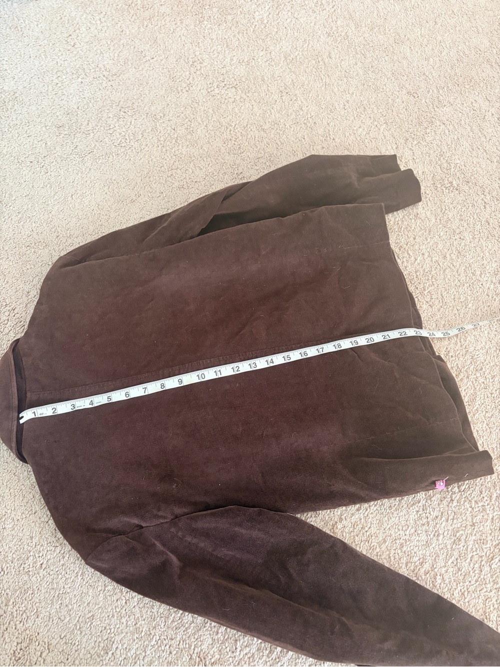Duck Head Women's Dark Brown Corduroy Blazer - Picture 3 of 5